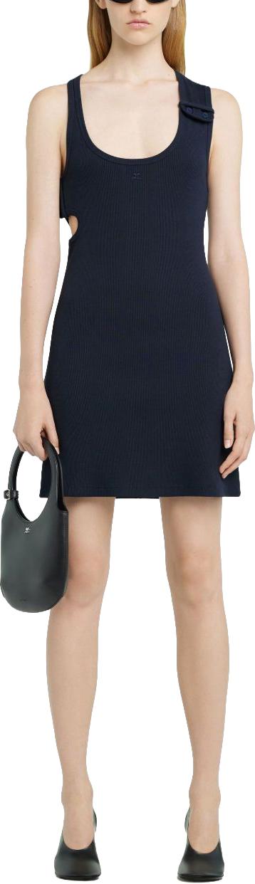 25SS 쿠레쥬 숏 원피스 125JRO550JS01947075 NAVY - COURREGES