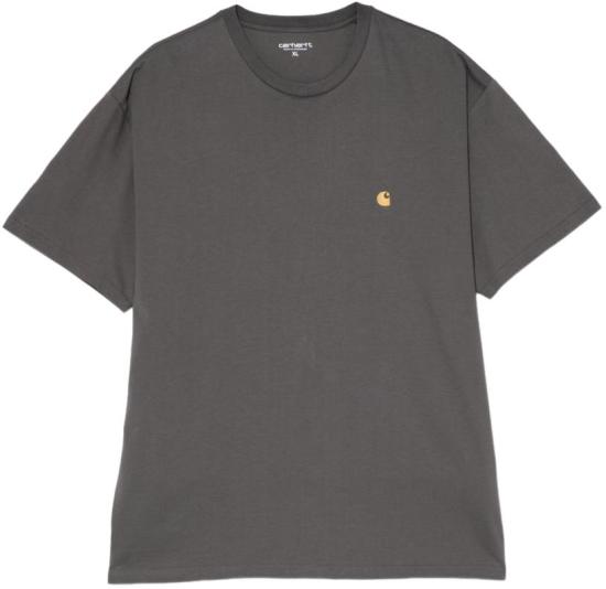 26SS 칼하트 숏슬리브 체이스 티셔츠 I0263913LNXX TAUPE