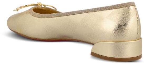 26SS 크리스챤 루부탱 플랫 슈즈 1260354G403 GOLD - CHRISTIAN LOUBOUTIN