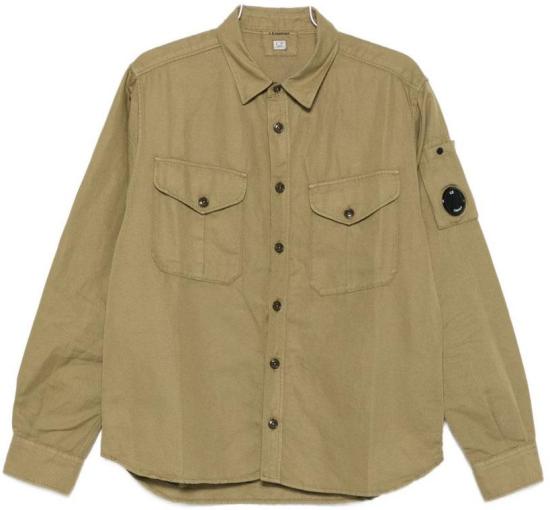 26SS 씨피 컴퍼니 셔츠 20CMSH082A110626G644 DONKERGREEN