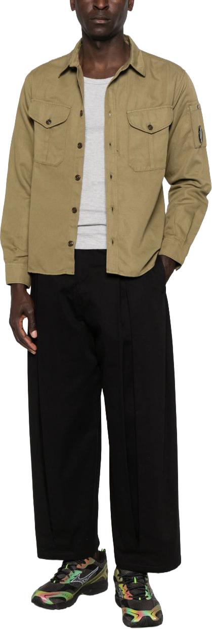 26SS 씨피 컴퍼니 셔츠 20CMSH082A110626G644 DONKERGREEN - C.P. COMPANY