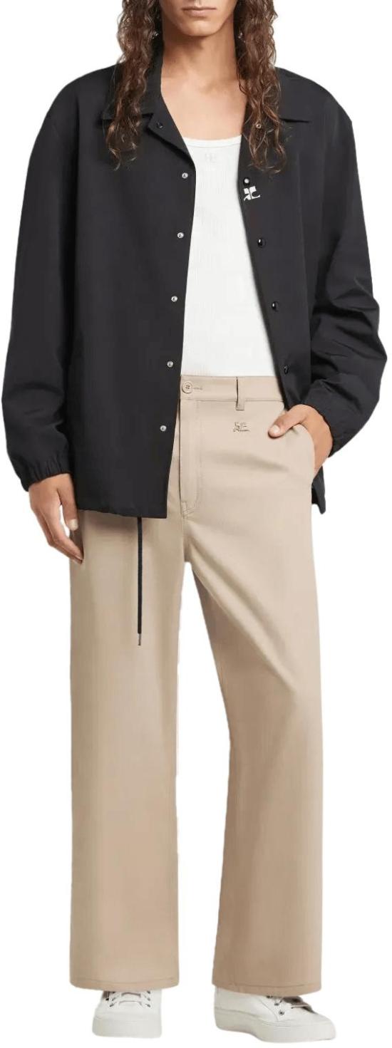 26SS 쿠레쥬 코트 COACHJACKETBLACK9999126CMA271PL0258 - COURREGES