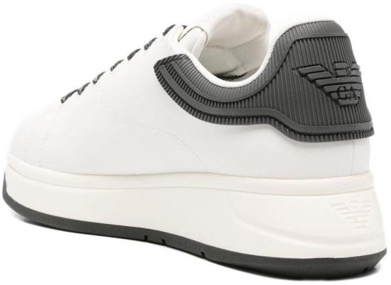 26SS 엠포리오 아르마니 스니커즈 EM003663AF18212M0364 WHITE - EMPORIO ARMANI