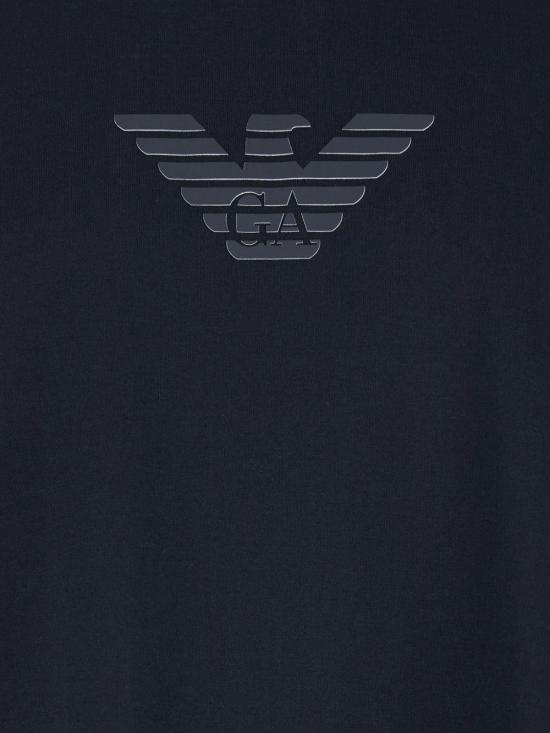 26SS 엠포리오 아르마니 탑 EM004583AF13669MB561 NAVY - EMPORIO ARMANI