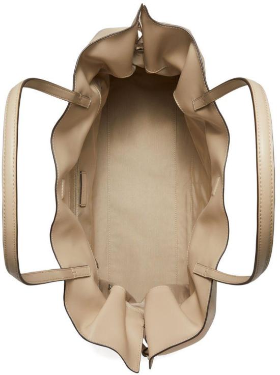 26FW 토리버치 엘라 나투라 엠보스드 토트 백 178767251 BEIGE - TORY BURCH