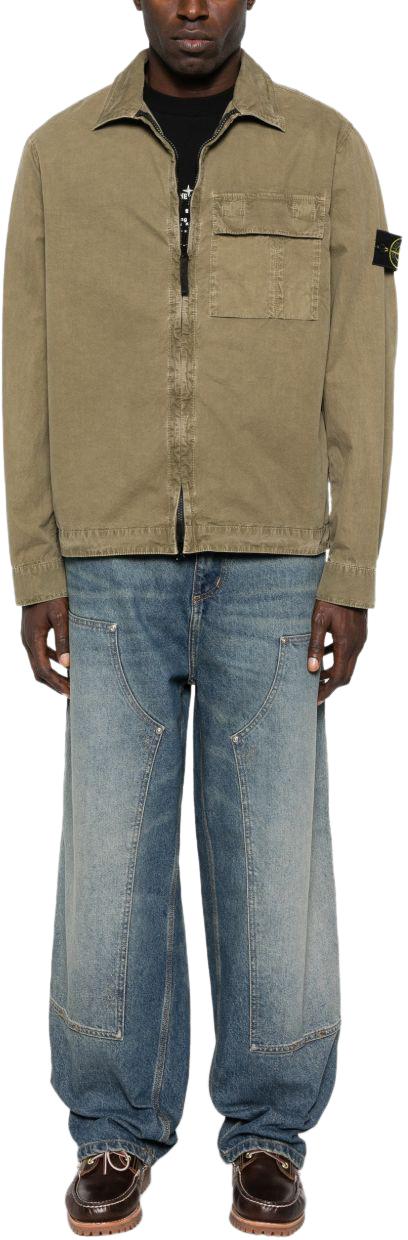 26SS 스톤 아일랜드 셔츠 L1S151200008S00WNV015G DONKERGREEN - STONE ISLAND