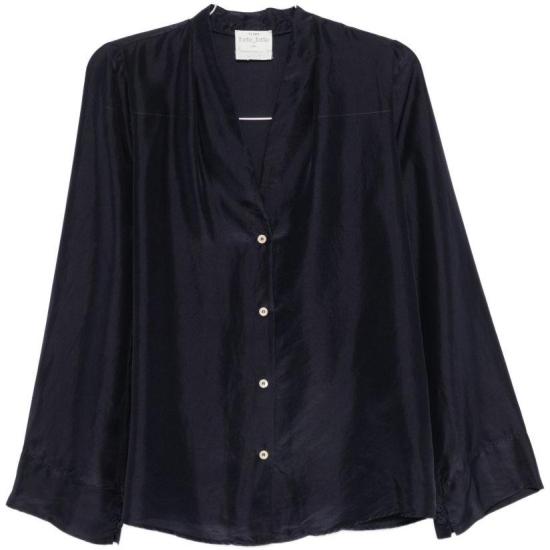 26SS 포르테포르테 블라우스 14859MYSHIRTMIDNIGHT CYAAN