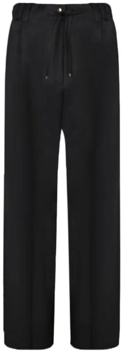 25FW 몽클레어 스트레이트 팬츠 MONCLERLOGOFORMALPANTSBLACK