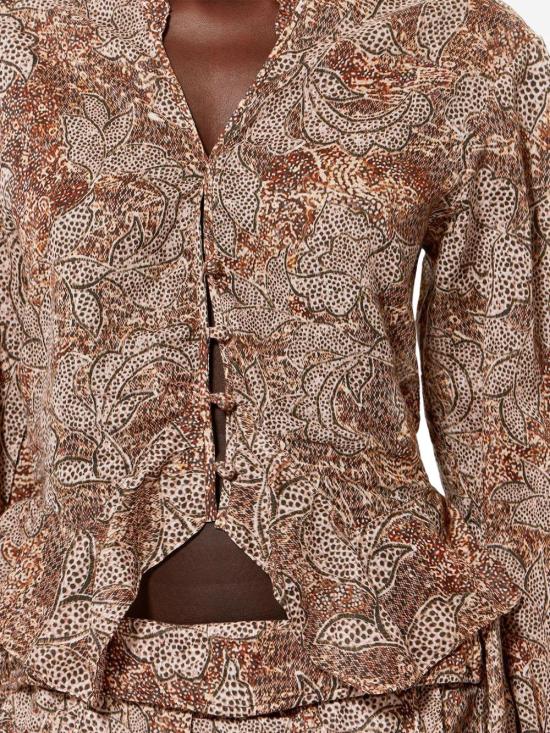 26SS 이자벨마랑 블라우스 HT0868FAD2J07I10OE BEIGE - ISABEL MARANT