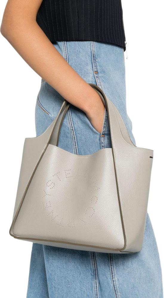 26SS 스텔라 맥카트니 로고 크로스바디 토트백 513860WP02342800 TAUPE - STELLA MCCARTNEY