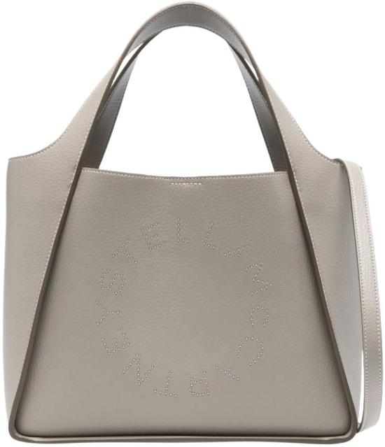 26SS 스텔라 맥카트니 로고 크로스바디 토트백 513860WP02342800 TAUPE