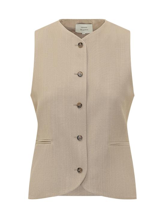 26SS 루루 드 세종 긴팔 티셔츠 PACO BEIGE Beige