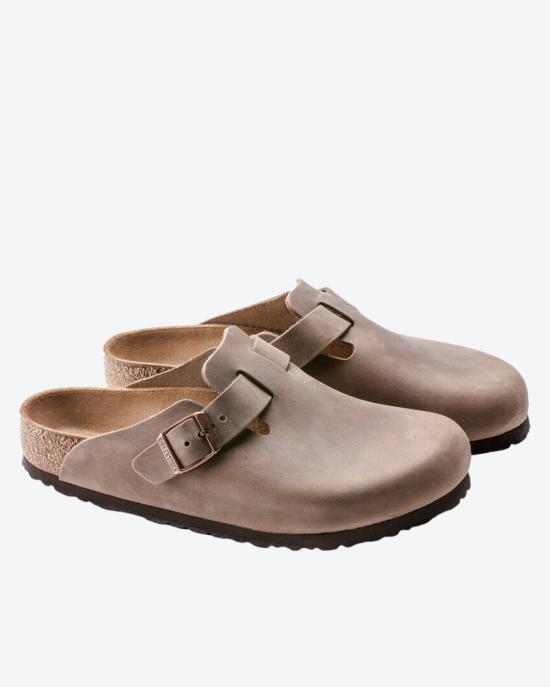 26SS 버켄스탁 보스턴 BS 뮬 960813 TABACCO Brown - BIRKENSTOCK
