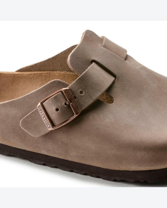 26SS 버켄스탁 보스턴 BS 뮬 960813 TABACCO Brown - BIRKENSTOCK