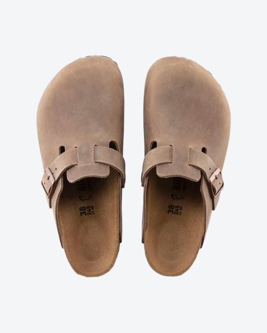 26SS 버켄스탁 보스턴 BS 뮬 960813 TABACCO Brown - BIRKENSTOCK