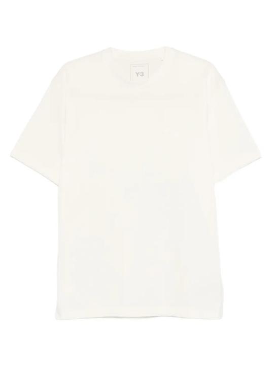 26FW 와이쓰리 반팔 티셔츠 KQ9782 CWHITE Chalk white
