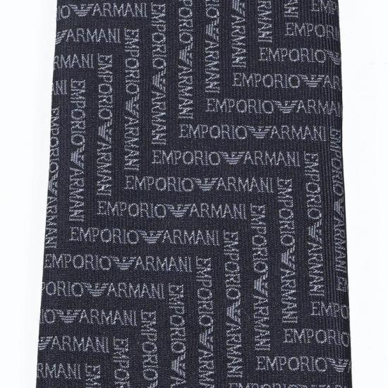 26SS 엠포리오 아르마니 넥타이 340075 3R604 00035 Blu navy - EMPORIO ARMANI