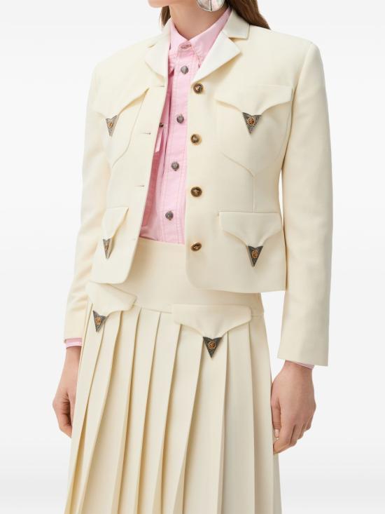 26FW 베르사체 자켓 1025449 1A183051W740 Avorio - VERSACE