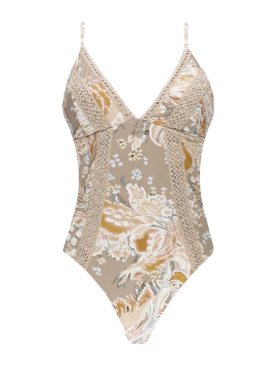 26SS 미스비키니 비치웨어 V6015O GLORIA INK OTTACFA Beige