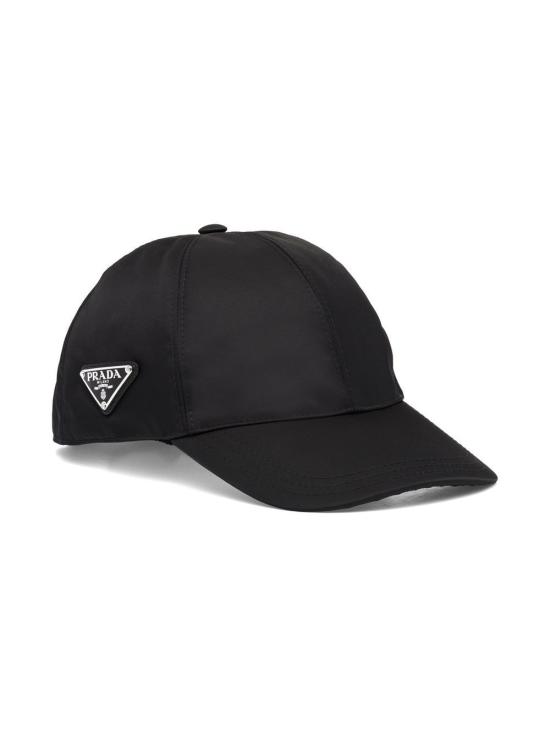 26FW 프라다 리나일론 베이스볼 캡 2HC274 2DMIF0002 BLACK - PRADA