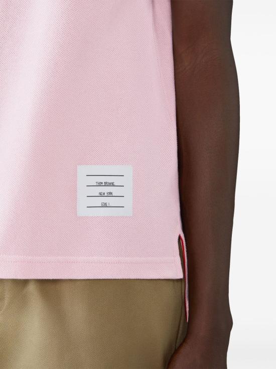 26FW 톰브라운 폴로 티셔츠 MJP136G 07976680 PINK - THOM BROWNE