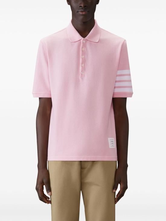 26FW 톰브라운 폴로 티셔츠 MJP136G 07976680 PINK - THOM BROWNE