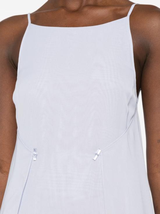 26SS 엠포리오 아르마니 롱 원피스 EW003215 AF10209U9341 LILAC - EMPORIO ARMANI
