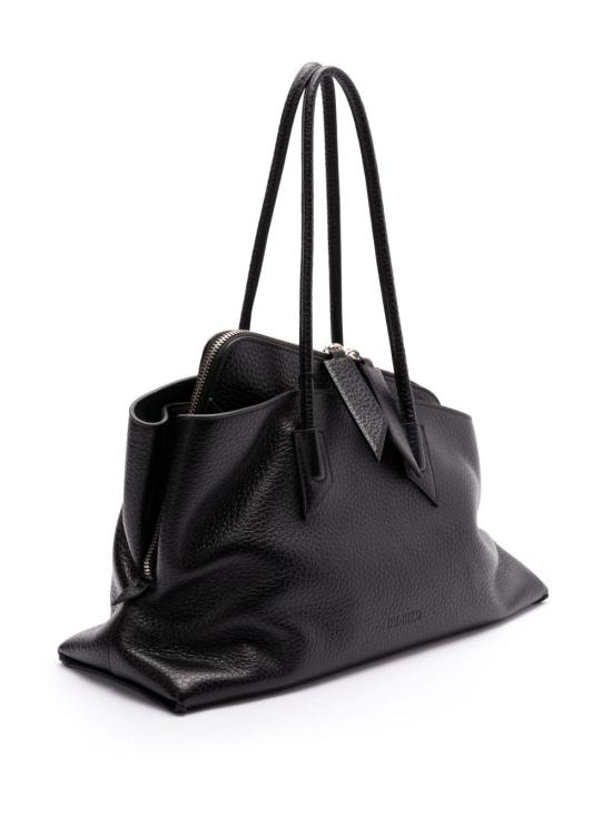26FW 디 아티코 라 파세지아타 미디엄 탑 핸들 백 250WAH00054 LBT117AA100 BLACK - THE ATTICO