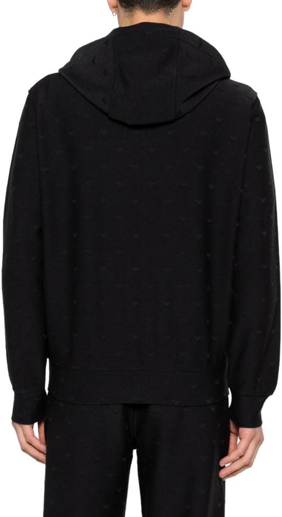26SS 엠포리오 아르마니 후드 티셔츠 8056643546612 NAVY - EMPORIO ARMANI