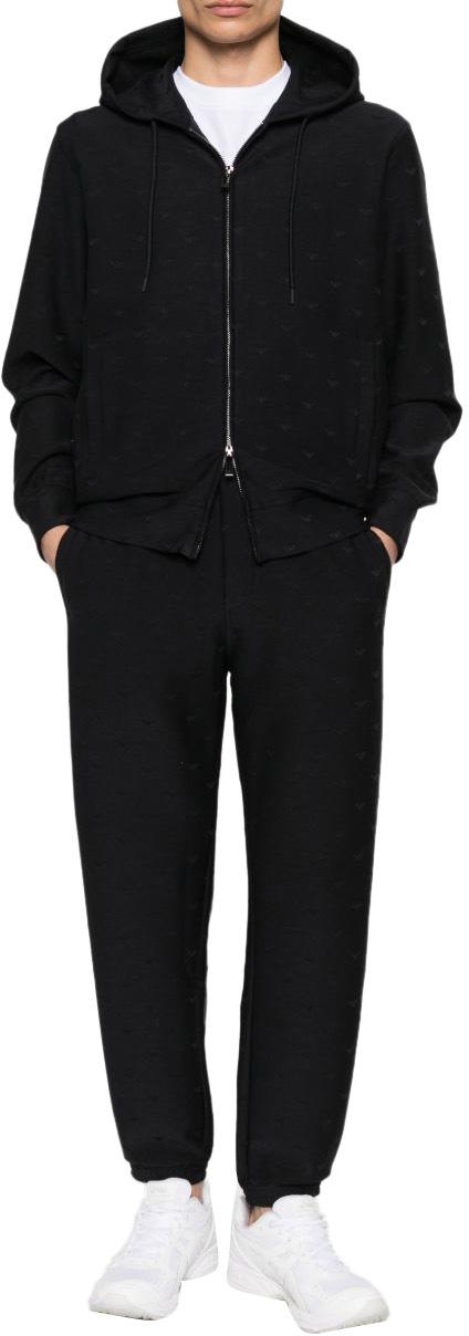 26SS 엠포리오 아르마니 후드 티셔츠 8056643546612 NAVY - EMPORIO ARMANI