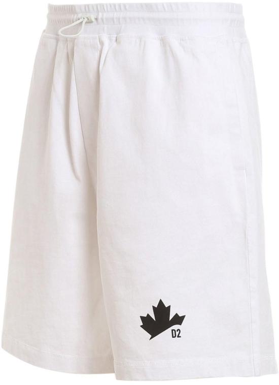 26FW 디스퀘어드2 숏팬츠 55867625275732 WHITE - DSQUARED2