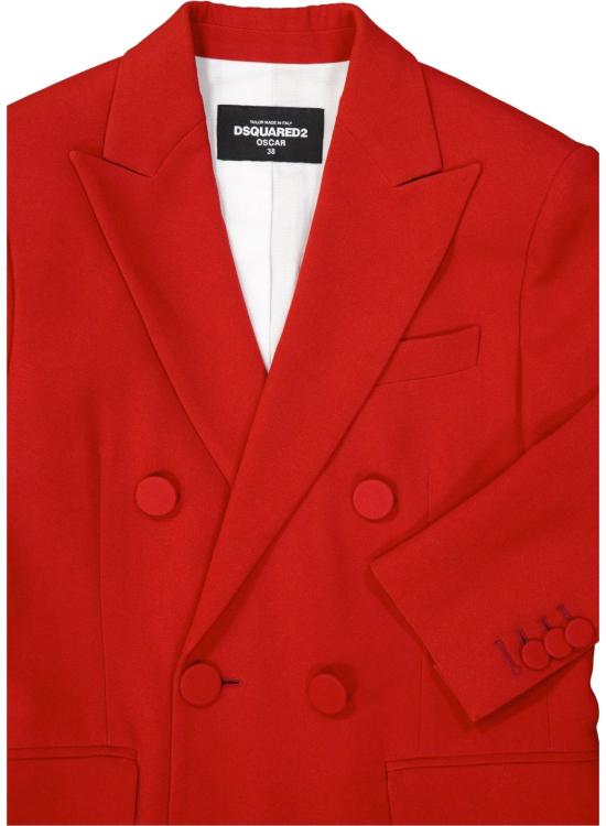 26FW 디스퀘어드2 수트 자켓 55860405010772 RED - DSQUARED2