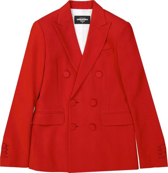 26FW 디스퀘어드2 수트 자켓 55860405010772 RED