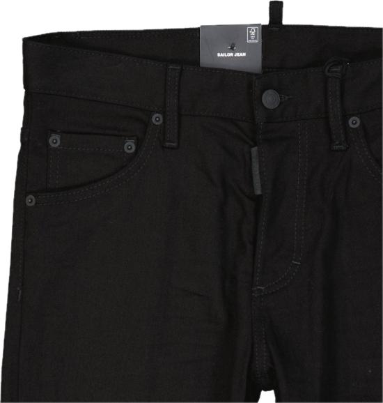 26FW 디스퀘어드2 스트레이트 팬츠 55863146152276 BLACK - DSQUARED2