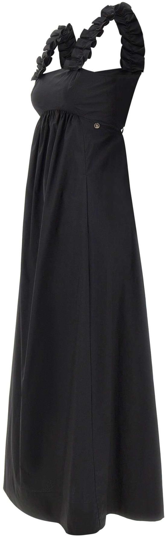 26SS 리우조 롱 원피스 8052660085356 BLACK - LIU JO