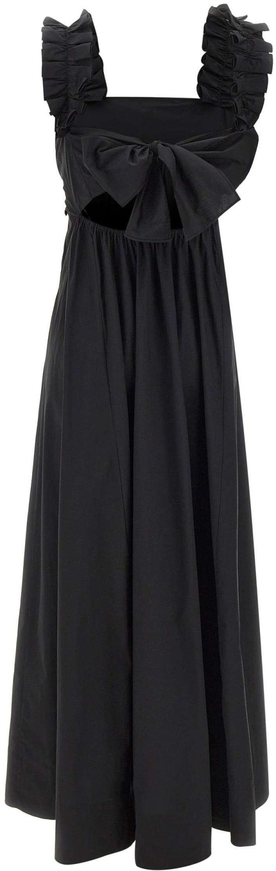 26SS 리우조 롱 원피스 8052660085356 BLACK - LIU JO