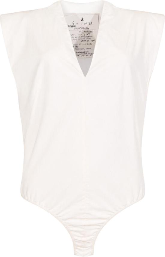 26SS 파트리지아페페 바디수트 티셔츠 8058701587315 WHITE