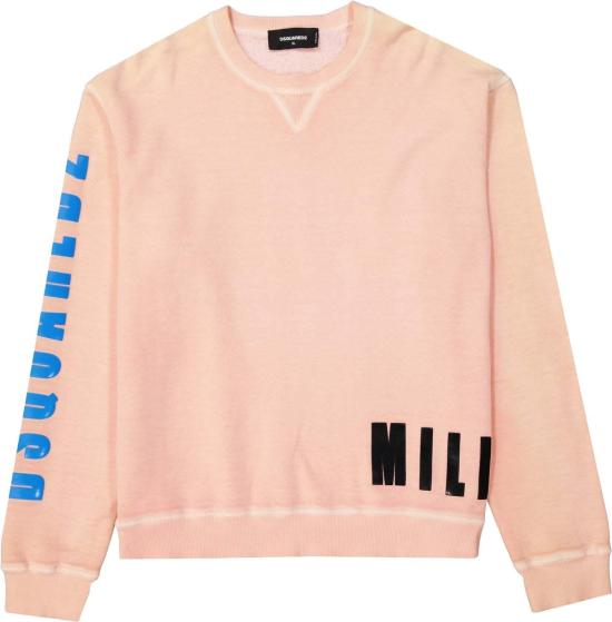 26FW 디스퀘어드2 긴팔 티셔츠 55867688091988 PINK