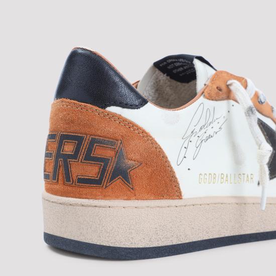 26FW 골든구스 스니커즈 GMF00117 F008720 83405 WHITE BEIGE WARM BROWN - GOLDEN GOOSE