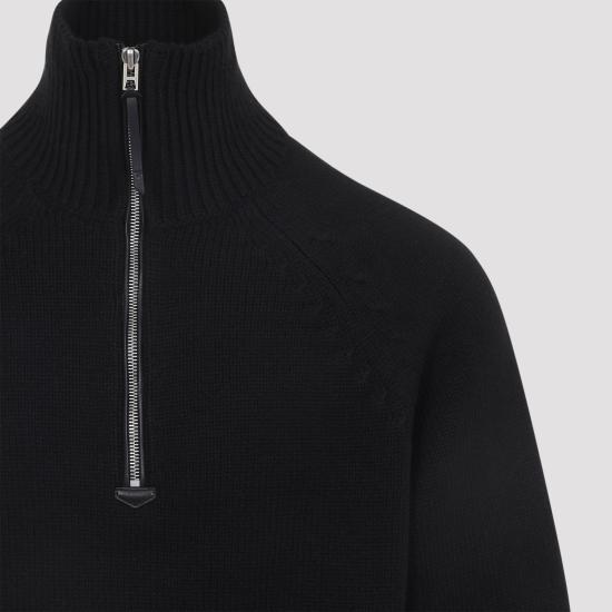 26FW 톰포드 집업 니트 KFL017 YMW167 NAA BLACK - TOMFORD