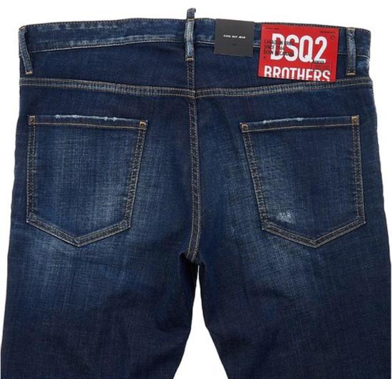 26FW 디스퀘어드2 데님 팬츠 55863146742100 BLUE - DSQUARED2