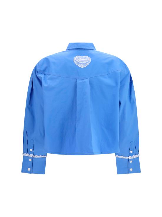 26FW 가니 셔츠 A1140008 591 LIGHT BLUE - GANNI