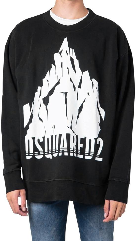 26FW 디스퀘어드2 긴팔 티셔츠 55867691467092 BLACK - DSQUARED2