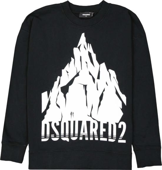 26FW 디스퀘어드2 긴팔 티셔츠 55867691467092 BLACK