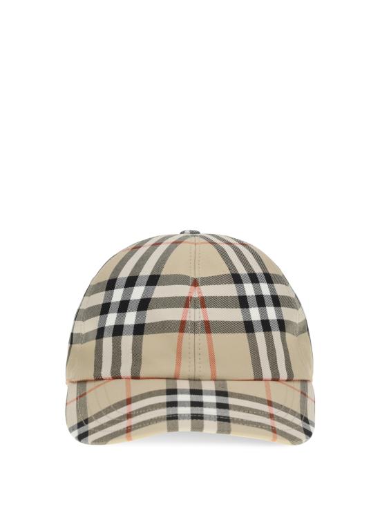 26FW 버버리 체크 베이스볼 캡 8128347 B9368 BEIGE