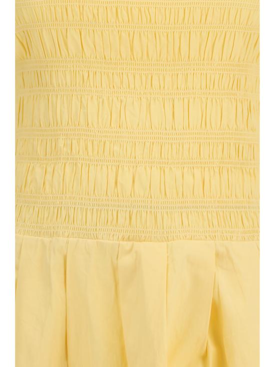 26FW 가니 미디 원피스 A1030622 00K YELLOW - GANNI