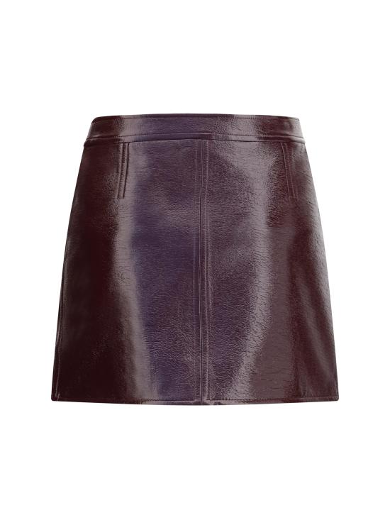 26FW 쿠레쥬 숏 스커트 223CJU001VY0014 4090 BORDEAUX - COURREGES