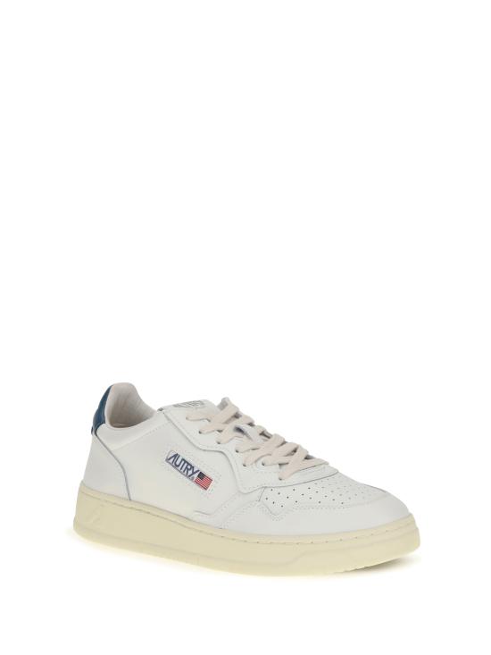 26FW 오트리 메달리스트 로우 스니커즈 AULMLL29 WHTMALBLUE WHITE - AUTRY