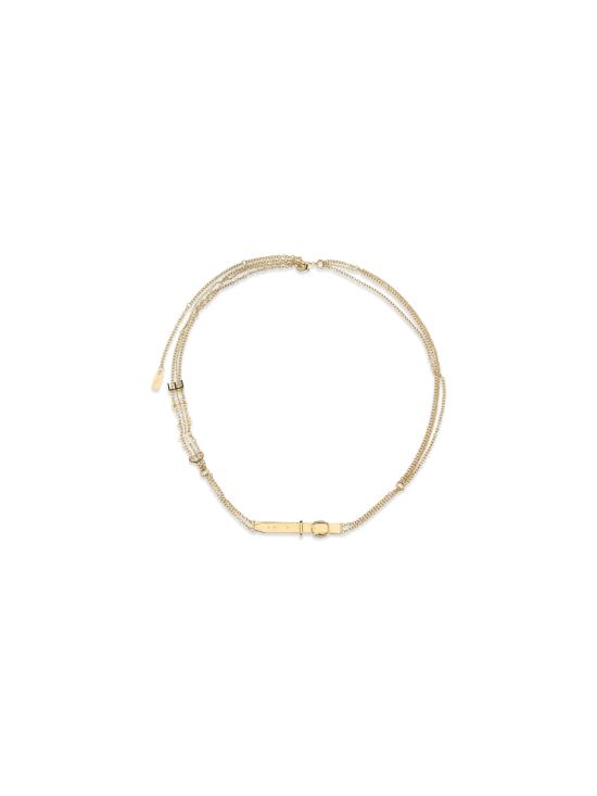 26FW 끌로에 슬림 벨트 CH26ABJ02CB7 9DC GOLD