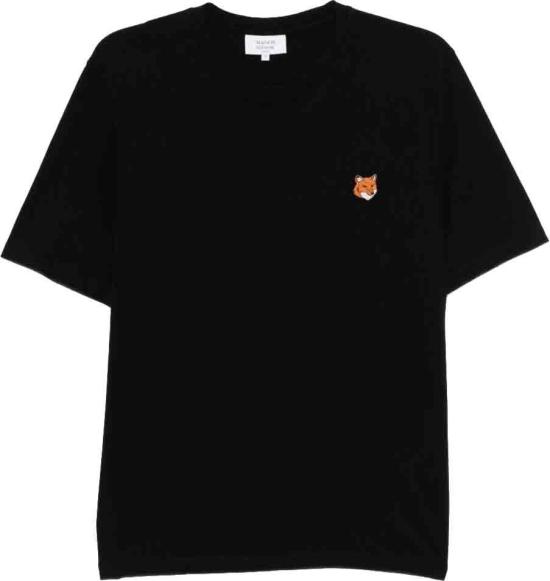 26FW 메종키츠네 반팔 티셔츠 10005062156574 BLACK